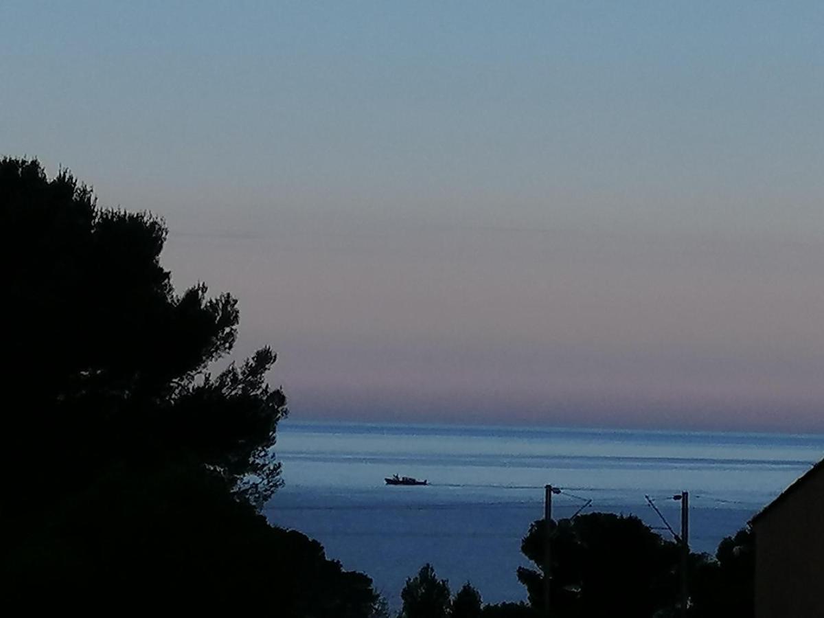 Sanary Les Gorguettes, Studio Avec Terrasse Vue Mer, A 10 Min A Pieds De La Plage Exteriér fotografie